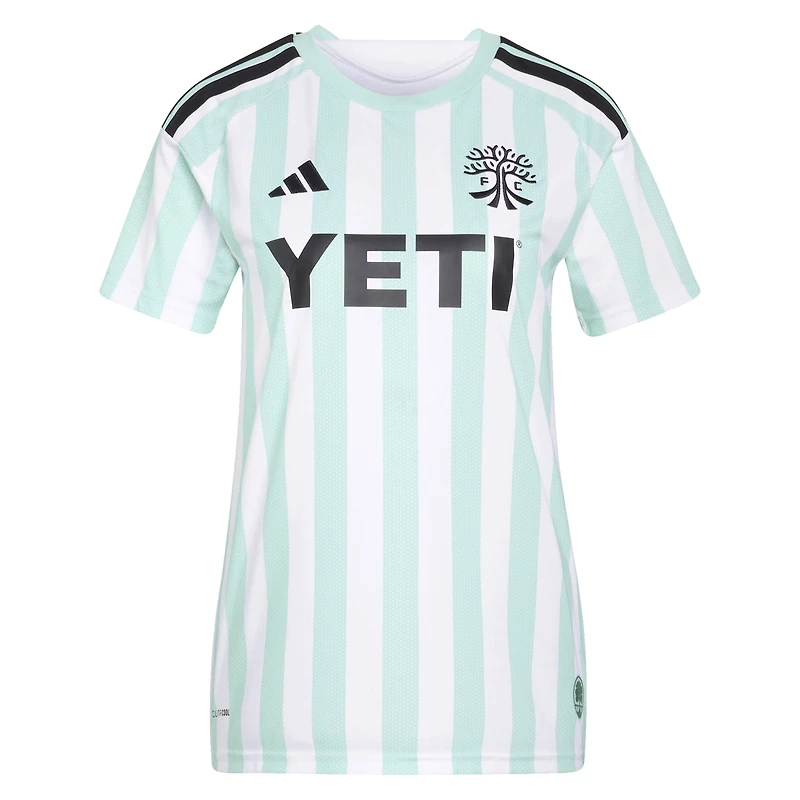 Maillot réplique adidas Myrto Uzuni blanc Austin FC 2026 The Rooted Kit pour femme