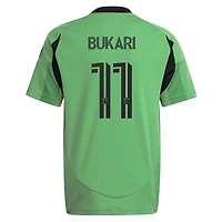 Maillot réplique du kit Heartbeat Austin FC 2025 pour femme adidas Osman Bukari Green