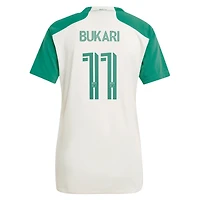 Women's adidas Osman Bukari Green Austin FC 2025 The Heartbeat Kit Replica Player Jersey