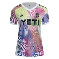 Women's adidas White Austin FC 2025 Pride Pre-Match Top