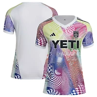 Women's adidas White Austin FC 2025 Pride Pre-Match Top
