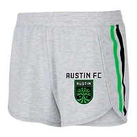 Women's Concepts Sport Gray Austin FC Cedar Tri-Blend Shorts