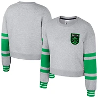 Sweat-shirt court Stadium Essentials pour femme, gris chiné, Austin FC Scrimmage