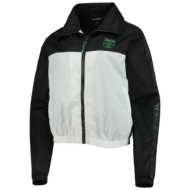 Women's The Wild Collective Black Austin FC Anthem Full-Zip Jacket