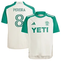 Youth adidas Daniel Pereira Tan Austin FC 2024 The Armadillo Kit Replica Player Jersey