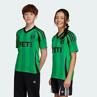 Youth adidas  Green Austin FC 2025 The Heartbeat Kit Replica Jersey