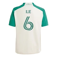 Youth adidas Ilie Sanchez Tan Austin FC 2024 The Armadillo Kit Replica Player Jersey