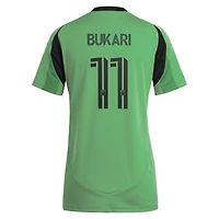 Youth adidas Osman Bukari Green Austin FC 2025 The Heartbeat Kit Replica Player Jersey