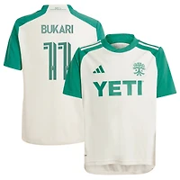 Maillot de joueur réplique du kit Armadillo adidas Osman Bukari Tan Austin FC 2024 pour jeunes
