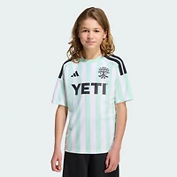 Youth adidas  White Austin FC 2026 The Rooted Kit Replica Jersey