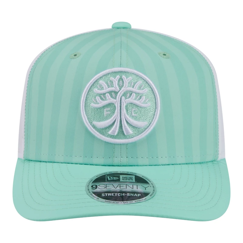 Youth New Era Mint Austin FC Jersey Hook 9SEVENTY Adjustable Hat