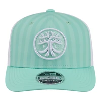 Youth New Era Mint Austin FC Jersey Hook 9SEVENTY Adjustable Hat