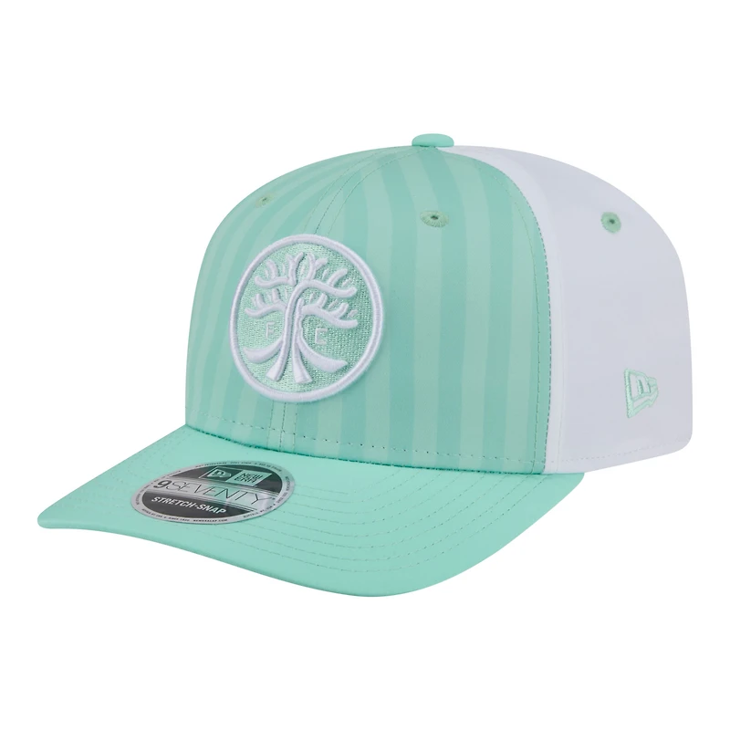 Youth New Era Mint Austin FC Jersey Hook 9SEVENTY Adjustable Hat