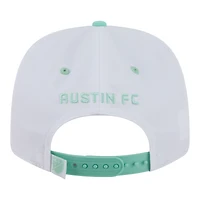Youth New Era Mint Austin FC Jersey Hook 9SEVENTY Adjustable Hat