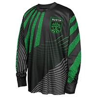 T-shirt à manches longues noir Austin FC Nifty Netminder pour jeunes Outerstuff