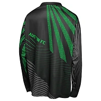 T-shirt à manches longues noir Austin FC Nifty Netminder pour jeunes Outerstuff