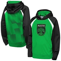 Sweat à capuche polaire vert Austin FC Striker pour jeunes Outerstuff