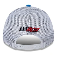 Men's New Era Blue Austin Hill 9FORTY Trucker Adjustable Hat