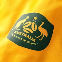 Men's Nike Gold Australia National Team x NFL Game Jersey