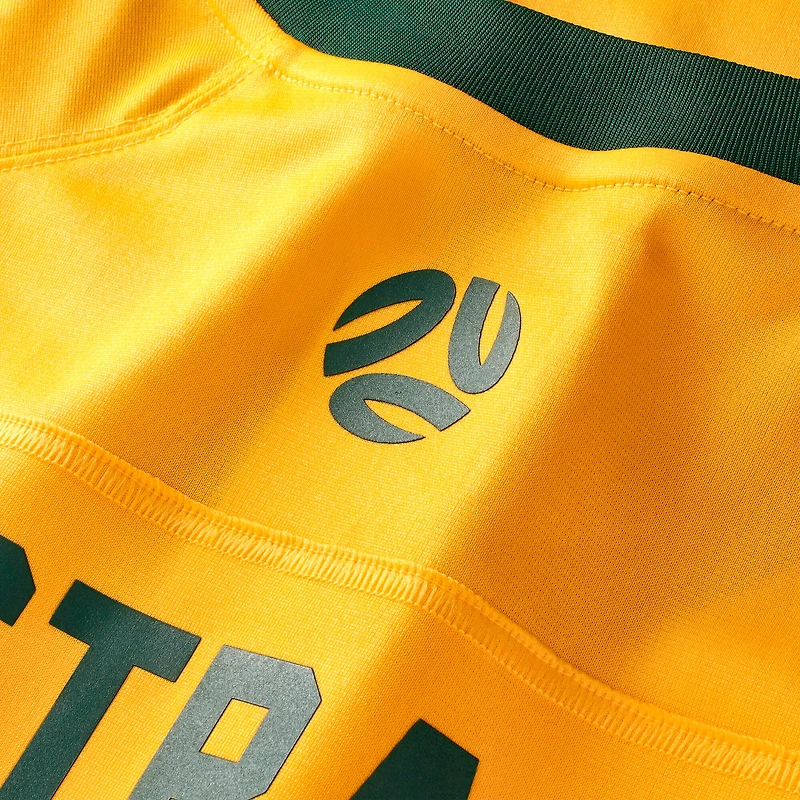 Men's Nike Gold Australia National Team x NFL Game Jersey