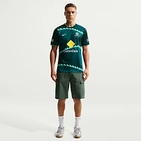 Maillot d'avant-match Nike vert pour homme, équipe nationale australienne 2026 Academy Pro