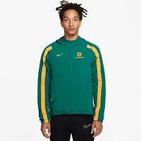Veste à capuche zippée Nike verte pour homme, équipe nationale australienne 2026 Energy Dri-FIT