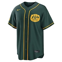 Men's Nike Green Australia National Team x MLB Stadium Replica Jersey