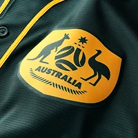 Maillot réplique Nike vert de l'équipe nationale australienne x MLB Stadium pour homme
