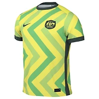 Men's Nike Yellow Australia National Team 2025/26 Home Replica Jersey