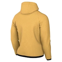 Men's Nike Yellow Australia National Team 2026 Anthem Mesh Dri-FIT Full-Zip Hooded Jacket