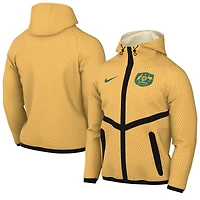 Veste à capuche zippée intégrale Nike Anthem en mesh Dri-FIT jaune pour homme, équipe nationale australienne 2026