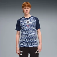 Maillot d'avant-match Puma bleu marine de l'équipe nationale autrichienne 2026 (hommes)