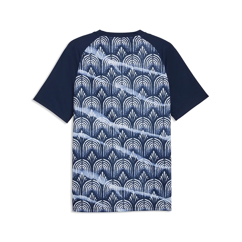 Maillot d'avant-match Puma bleu marine de l'équipe nationale autrichienne 2026 (hommes)