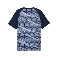 Maillot d'avant-match Puma bleu marine de l'équipe nationale autrichienne 2026 (hommes)