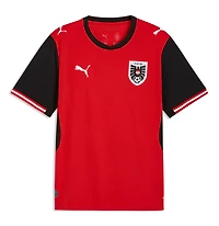 Men's Puma Red Austria National Team 2026 Home Replica Jersey