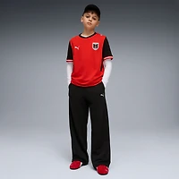 Youth Puma Red Austria National Team 2026 Home Replica Jersey