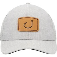 Casquette Avid Sports Lay Day Trucker Snapback ajustable gris/blanc