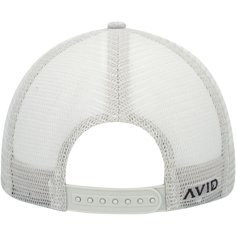 Avid Sports Lay Day Trucker Snapback Adjustable Hat - Gray/White