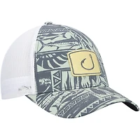 Casquette Snapback Avid Green Island Time Trucker pour hommes