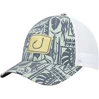 Casquette Snapback Avid Green Island Time Trucker pour hommes