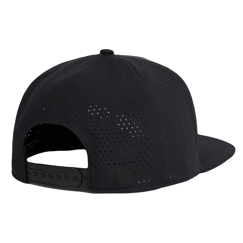 Casquette AVID Sportswear Apex AVIDry Snapback noire pour hommes