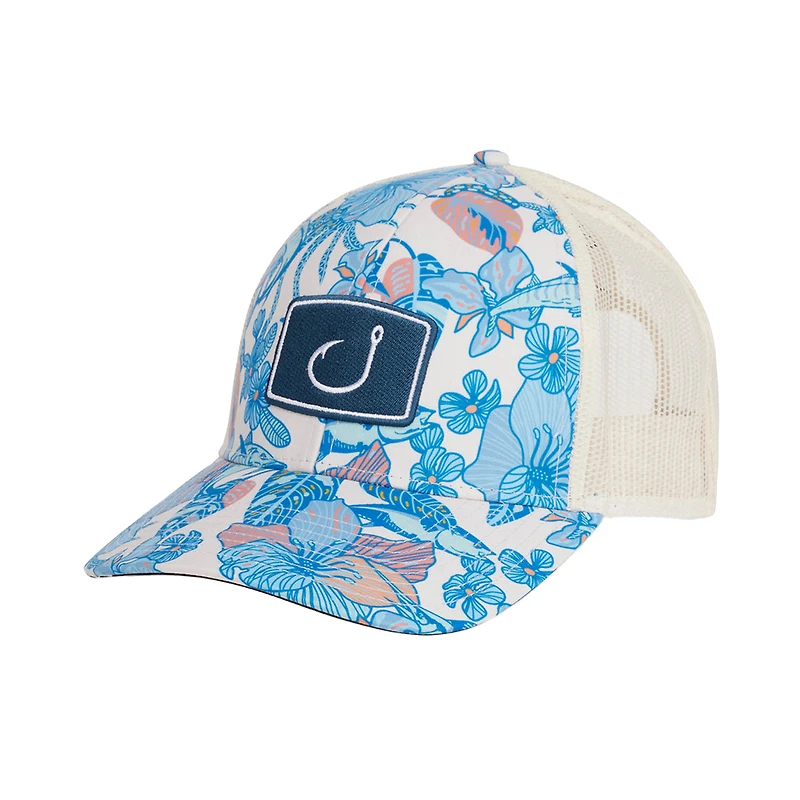 Casquette AVIDry AVIDry Trucker Islamorada bleue AVID Sportswear pour hommes