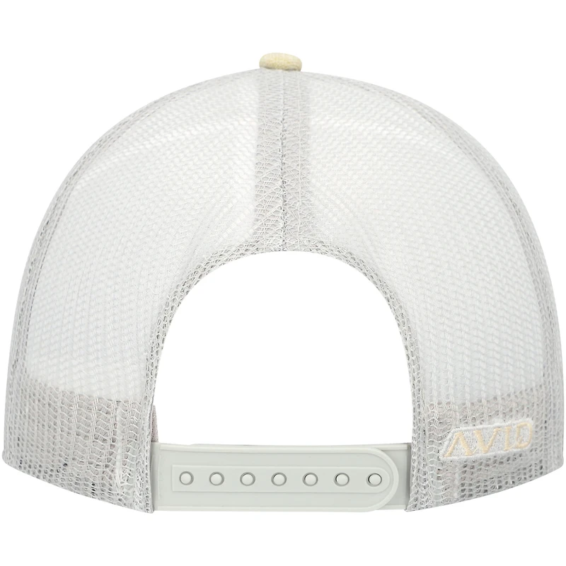 Casquette Snapback Avid Tan/Blanc Lay Day Trucker pour hommes
