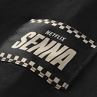 Unisex Ayrton Senna Black F1 Graphic T-Shirt