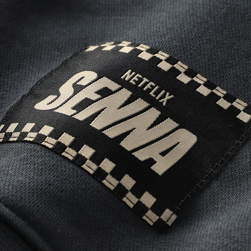 Unisex Ayrton Senna Graphite F1 Oversized Sweatshirt