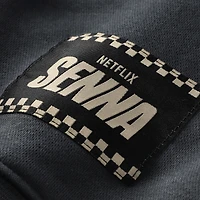 Unisex Ayrton Senna Graphite F1 Oversized Sweatshirt