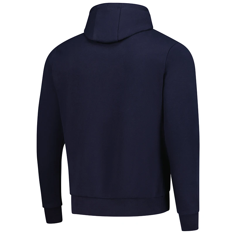 Unisex Ayrton Senna Navy F1 Legacy Pullover Hoodie