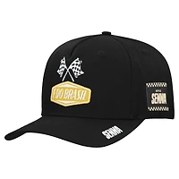 Unisex Black Ayrton Senna F1 E Do Brasil Racing Adjustable Hat