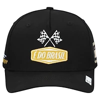 Unisex Black Ayrton Senna F1 E Do Brasil Racing Adjustable Hat