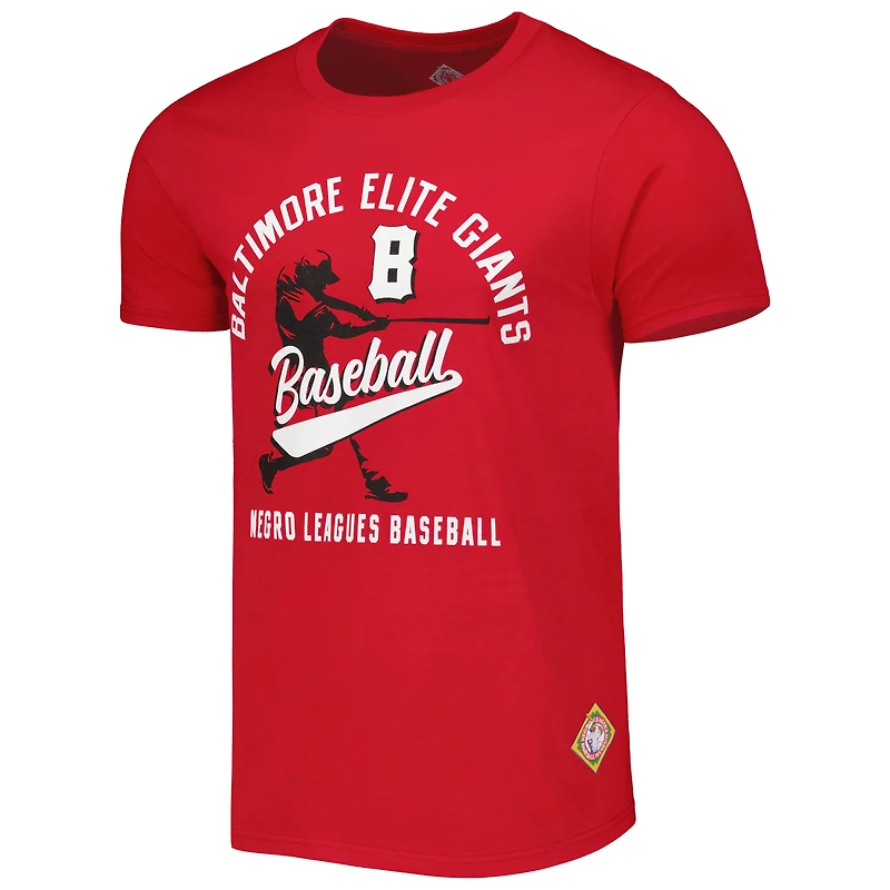 Men's Stitches Red Baltimore Elite Giants Soft Style T-Shirt